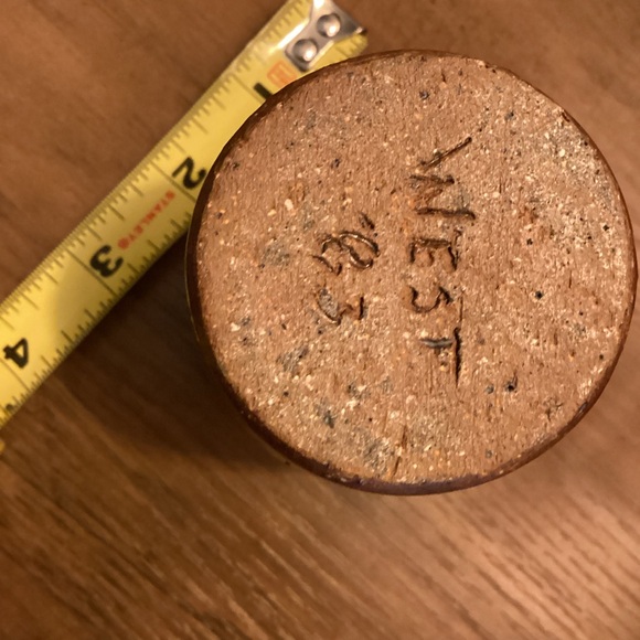 Rustic Miniature Ceramic Vase - Picture 3 of 4